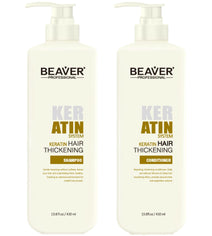 Beaver Keratin Shampoo + Conditioner (410 ml)