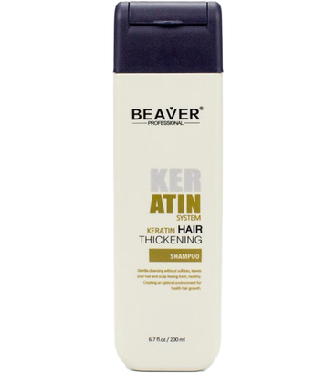 Beaver Keratin Shampoo (200ml)