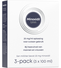 Linn Minoxidil 2% 3-Pack (3x100ml)